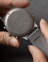 Olive Quick Release FKM Rubber Watch Strap