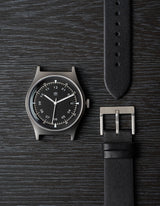 Black automatic watches for men
