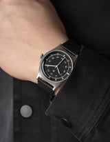 Black automatic watches for men