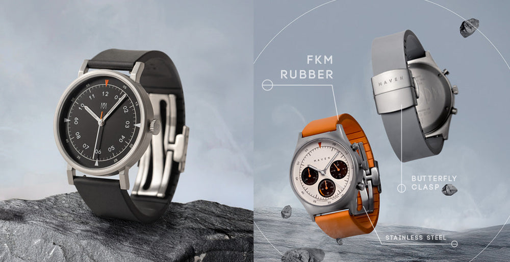 How To Adjust And Install Your FKM Rubber Strap – MAVEN WATCHES