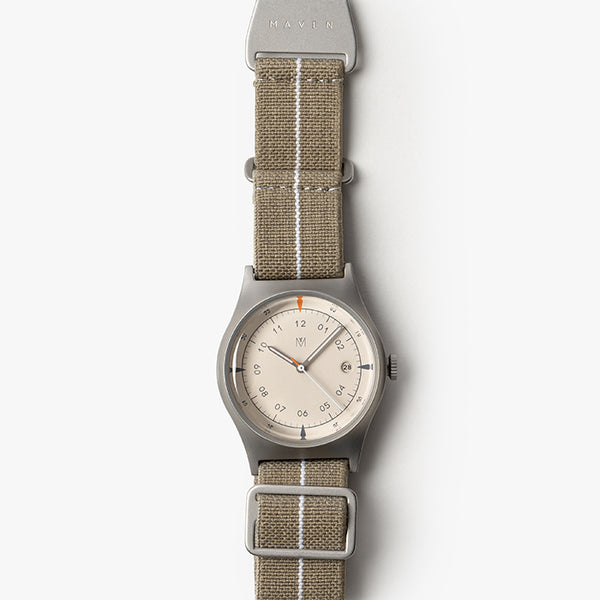 maven watches MUS-01G KHAKI P 34mm ミリタリー MUS-01 KHAKI P 34MM | マベン ウォッチズ MAVEN WATCHES 【公式