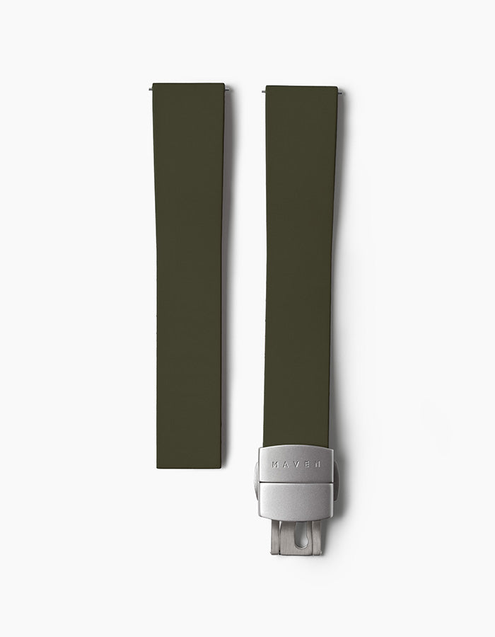 Olive CTS FKM Rubber Strap