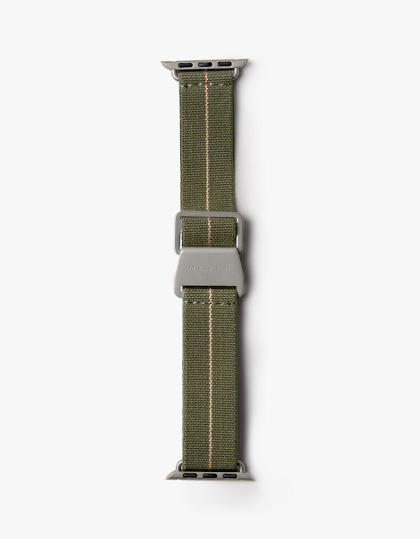 Apple Watch - Olive Parachute Strap
