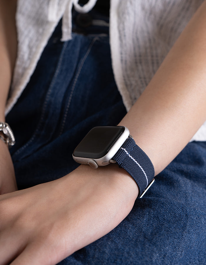 Apple Watch Navy Parachute Strap MAVEN Watches