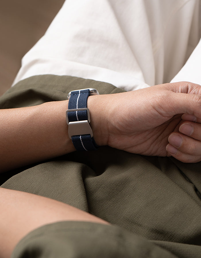 Apple Watch Bands Navy Parachute Band MAVEN WATCHES