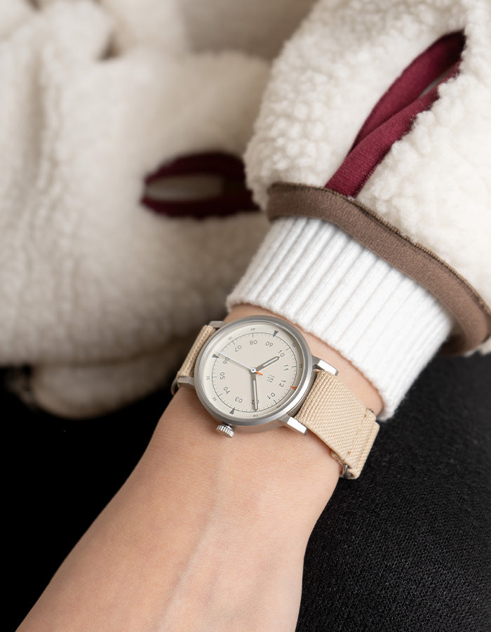 MUS-01 SAND P 34MM | Minimalist Womens Watch | Maven Watches – MAVEN ...