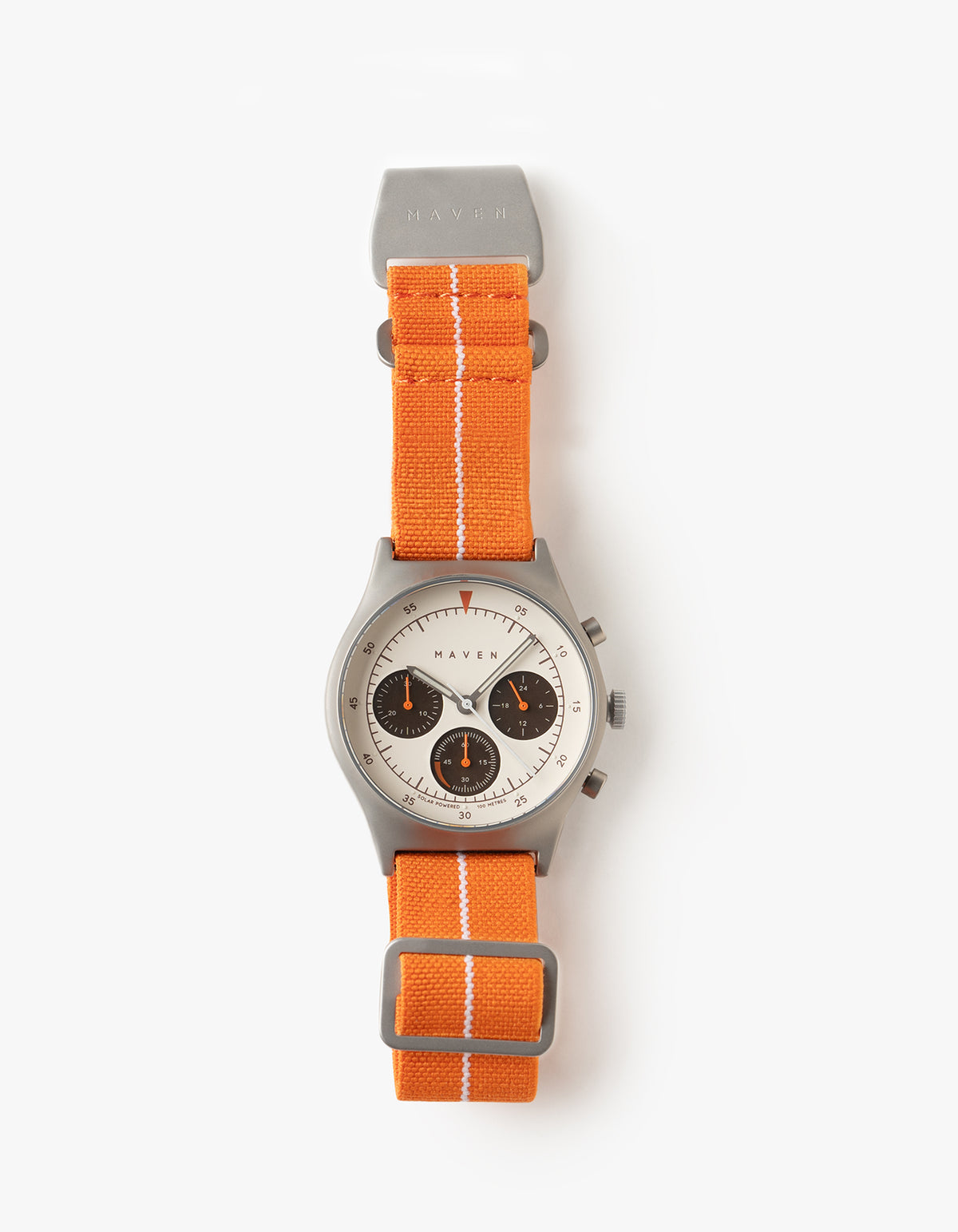 Handmade Watch, Marco Design, Steel Band , Orange Orange Milano Men main image 3