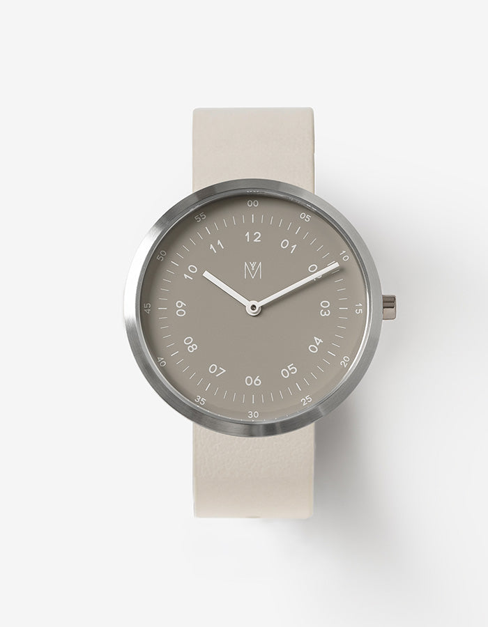 Smoke Green Offwhite 40MM | Minimalist Watches For Men | MAVEN Watches