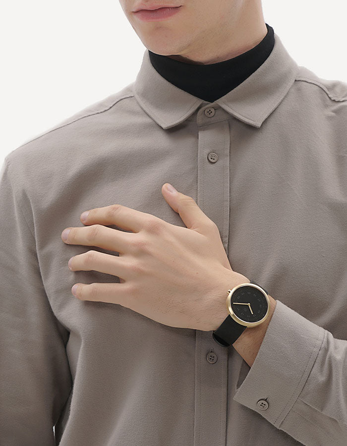 Friday 40MM Black Watches For Men MAVEN Watches – MAVEN WATCHES