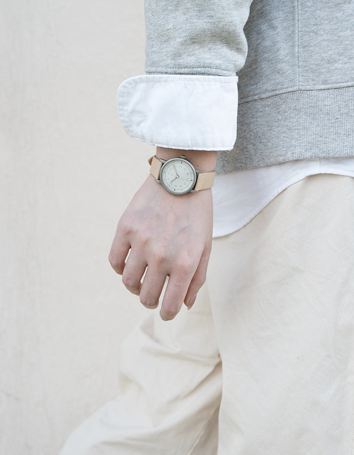 Natural minimalist womens watch