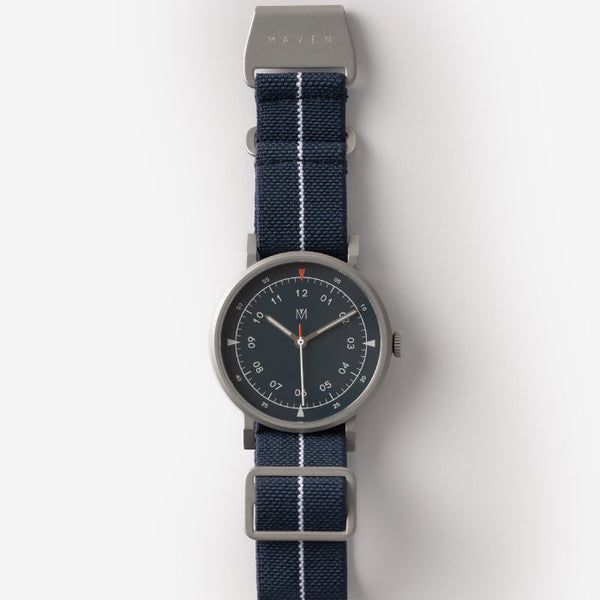 マベンウォッチズ　40mm ネイビー 40mm - マベン ウォッチズ MAVEN WATCHES 【日本公式】 腕時計 店舗案内